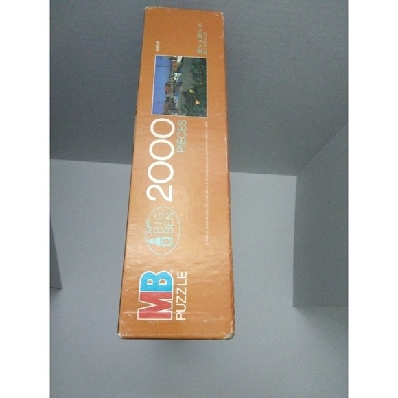 Super Big Ben Jigsaw Puzzle‎ 2000 Pcs 1985 MB New Sealed Bornholm Denmark 4565-8 - Picture 6 of 10